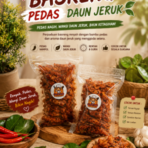 Basreng Pedas Daun Jeruk