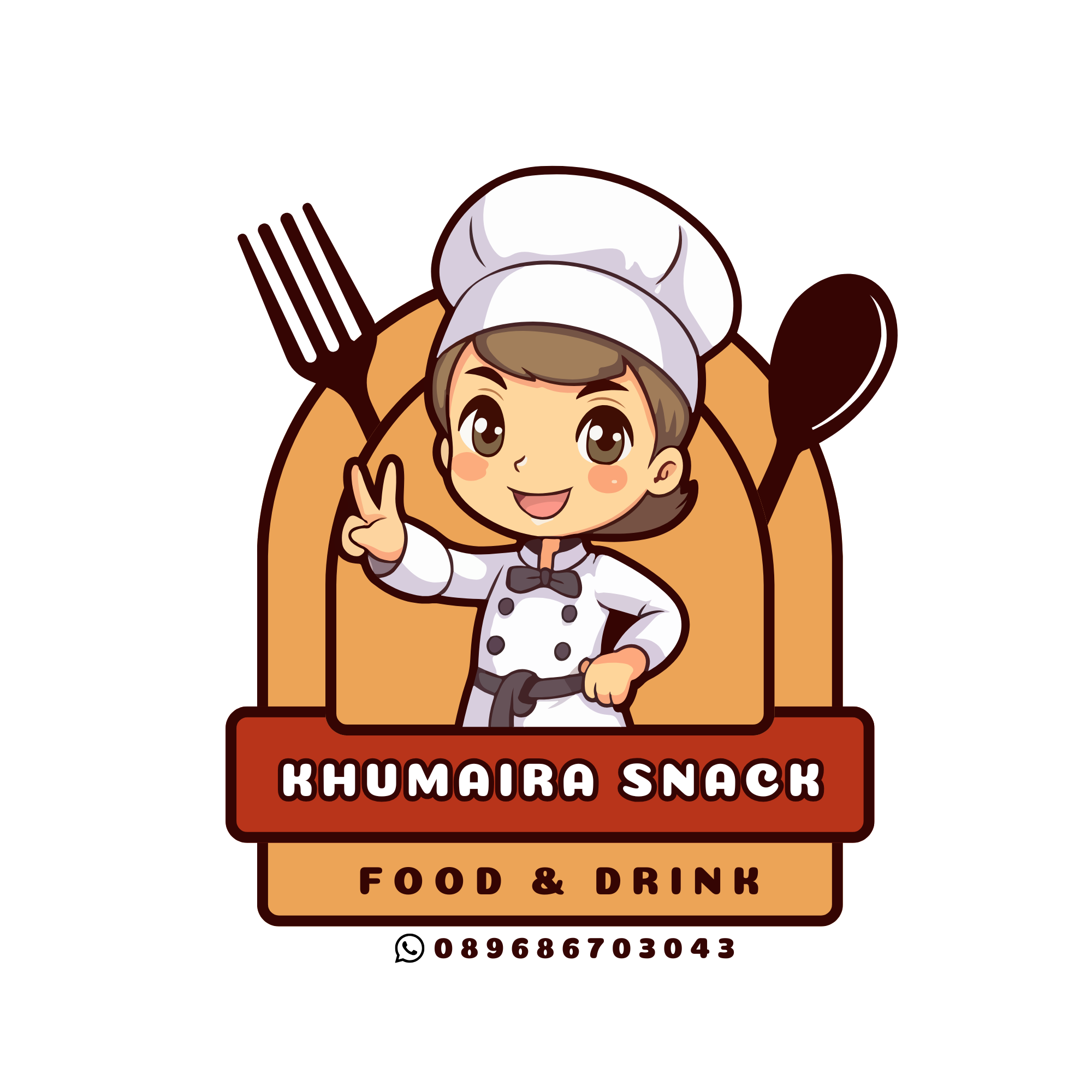logo khumaira snack terbaru