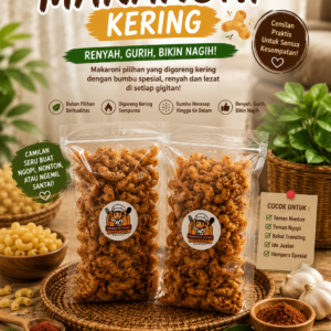 Makaroni Pedas Kering
